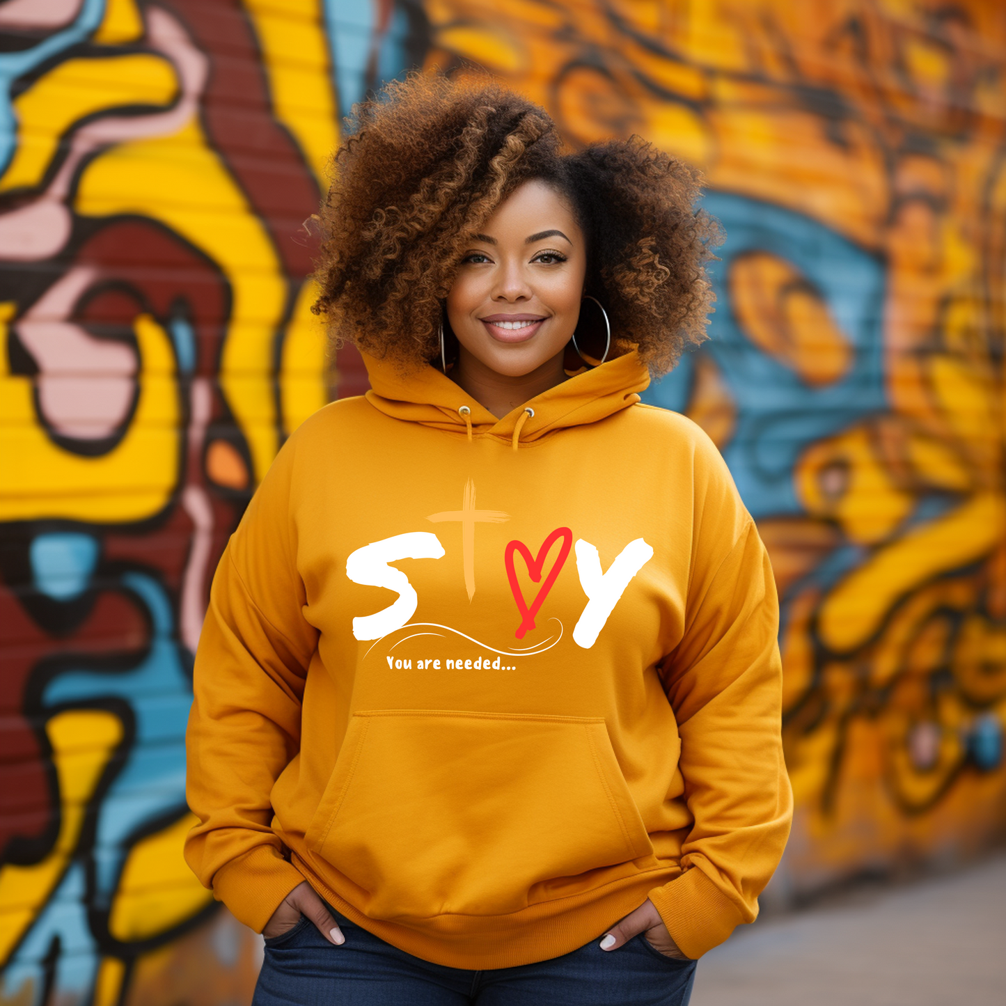 Stay...You are Needed Hoodies