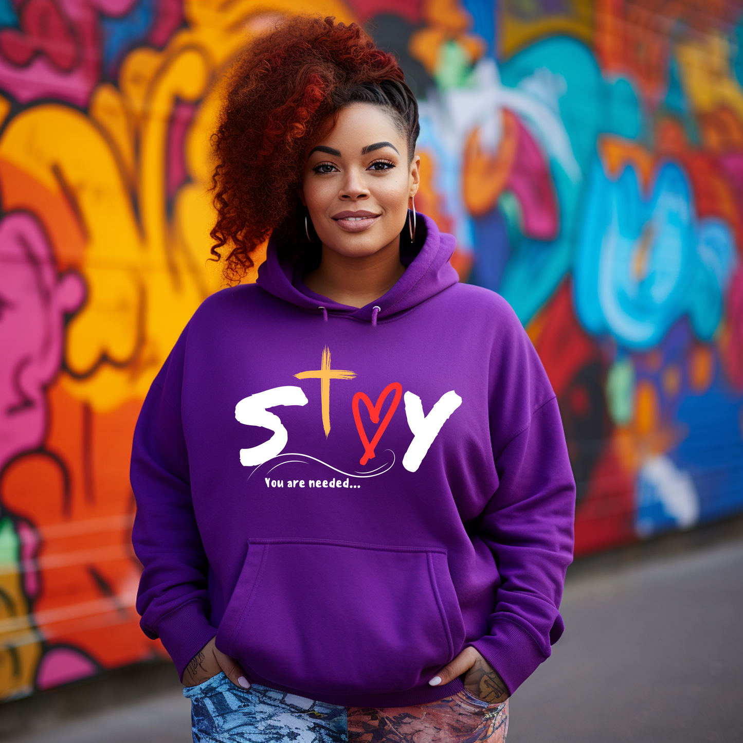 Stay...You are Needed Hoodies