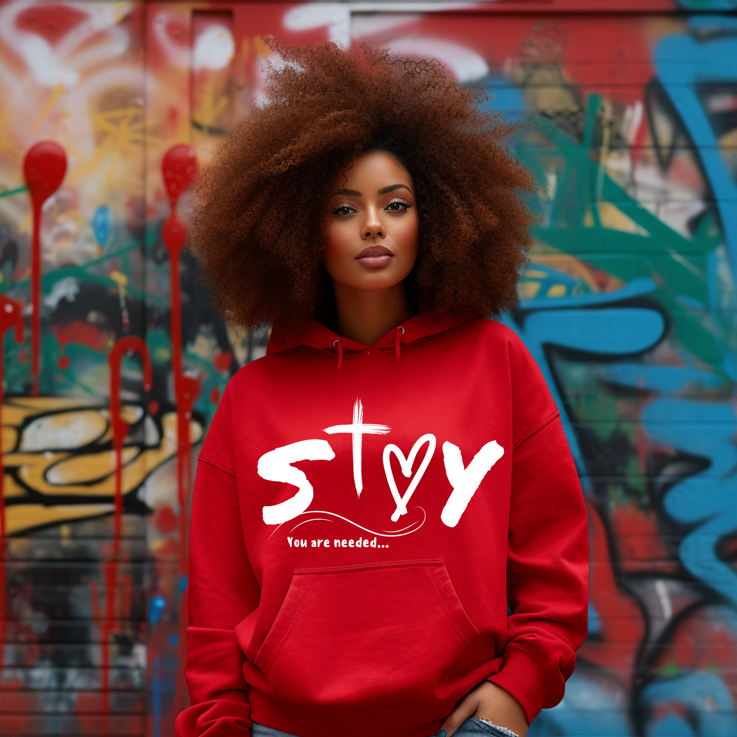 Stay...You are Needed Hoodies