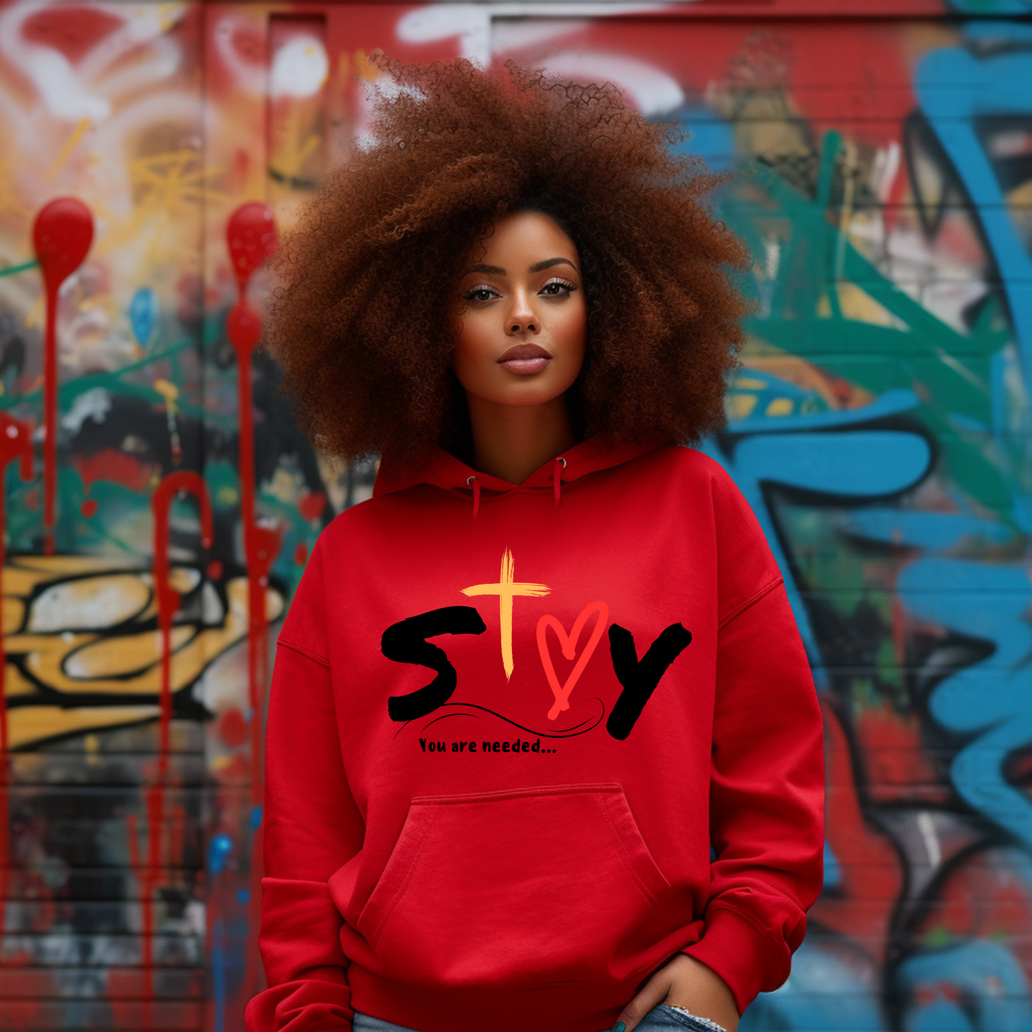 Stay...You are Needed Hoodies