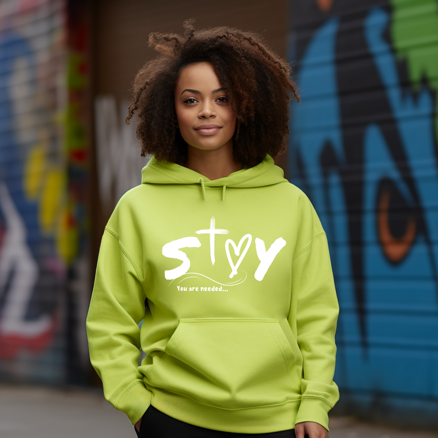 Stay...You are Needed Hoodies