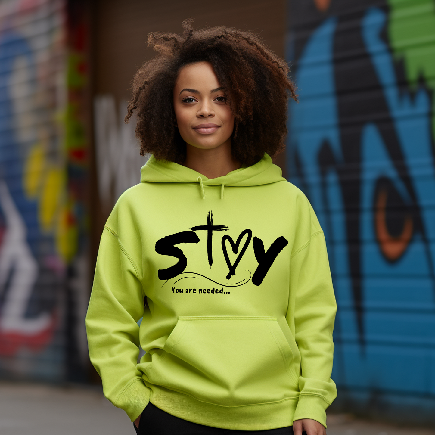 Stay...You are Needed Hoodies