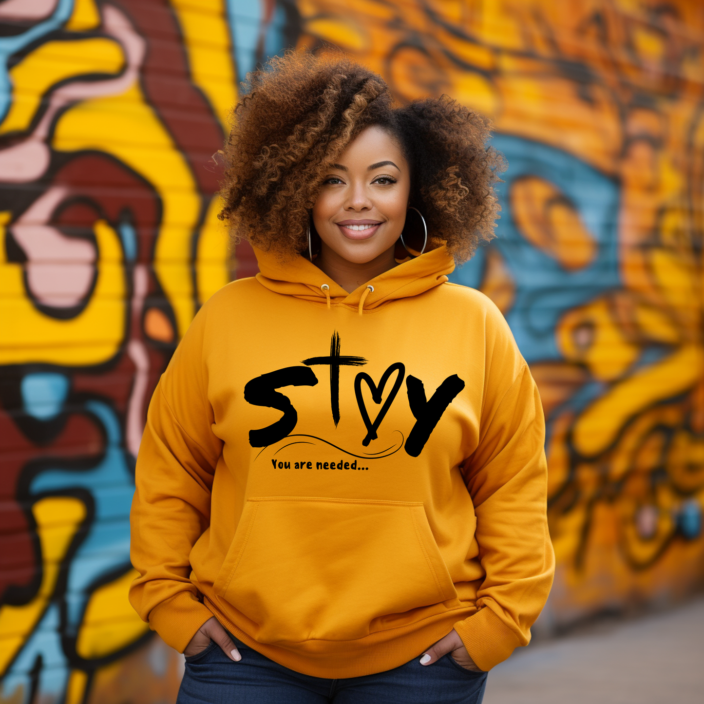 Stay...You are Needed Hoodies