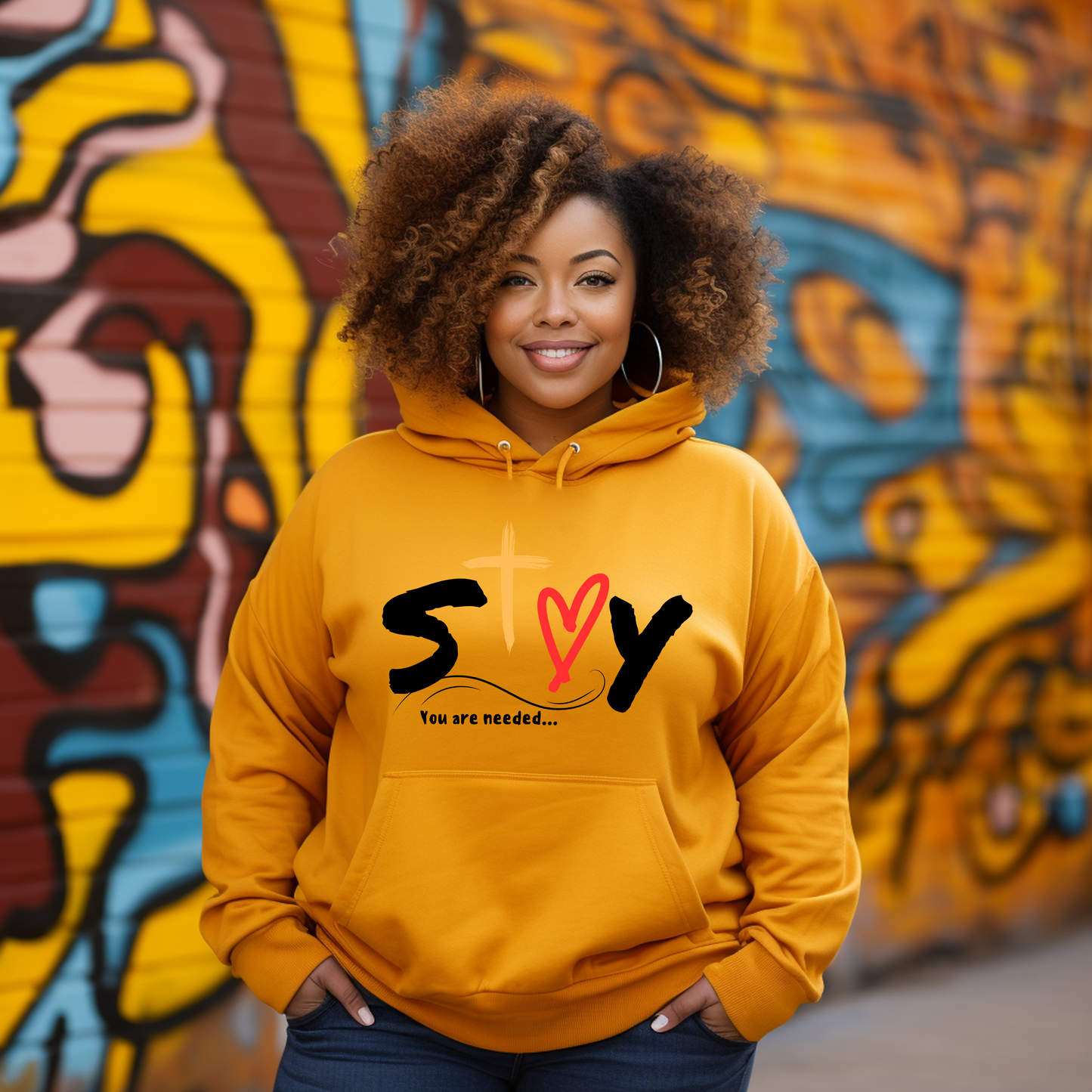 Stay...You are Needed Hoodies