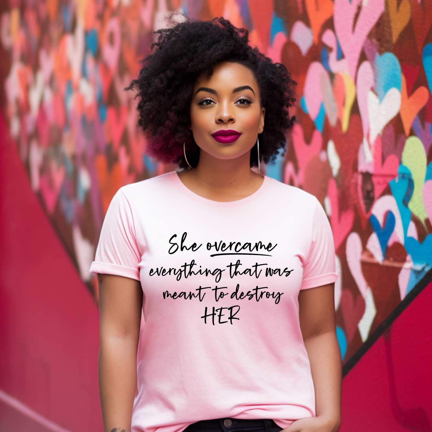 She Overcame Everything...T- Shirts